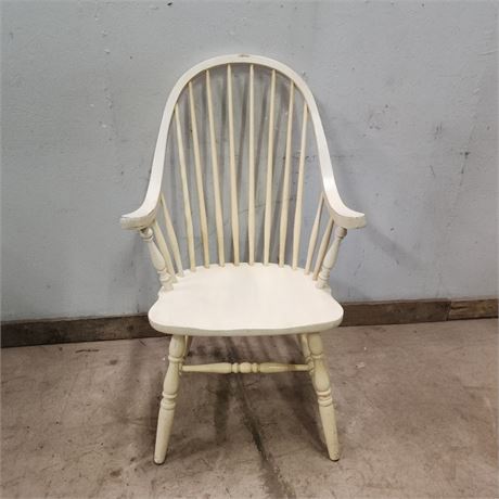 Vintage Windsor Style Painted Chair