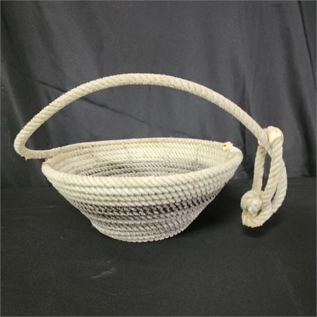 Vintage Lariat Rope Bowl