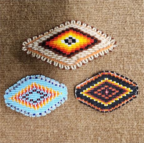 Beaded Barrett Trio