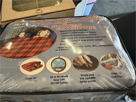 Road Trip Heated Blanket