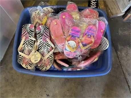 Basket Full of Flip Flops-ALL Sizes