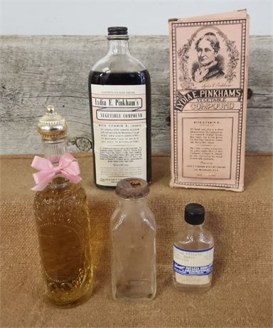 Assorted Vintage Apothecaries