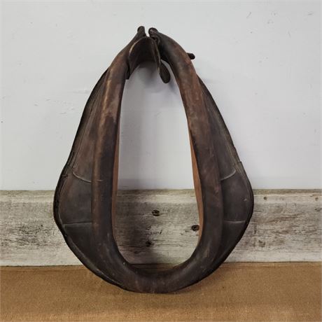 Vintage Leather Horse Collar