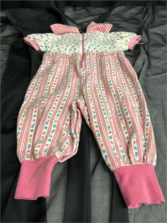 Very Cute Vintage Baby Girl Easter Onesie