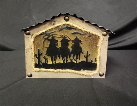 Western Style Mantle Lamp