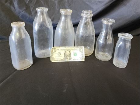 Antique Milk Bottles