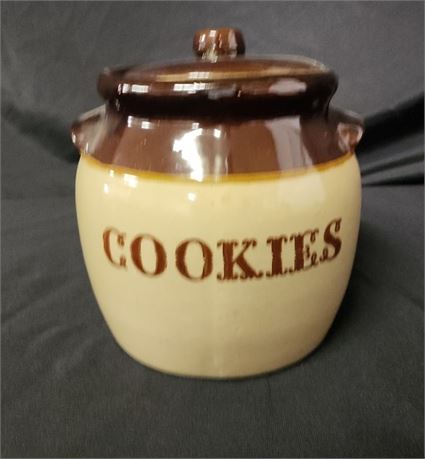 Vintage Monmouth Illinois Maple Leaf Cookie Jar