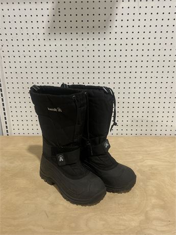 Kamik Women’s Size 8 Greenbay 4 Black Snow Boots