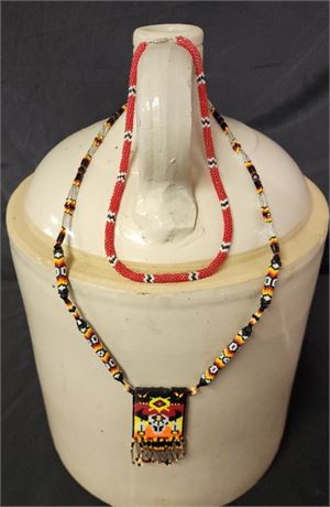 Native American Beaded Necklaces