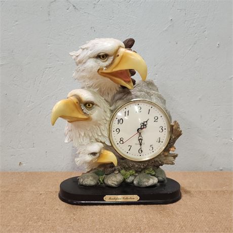 🦅Bald Eagle Mantle Clock