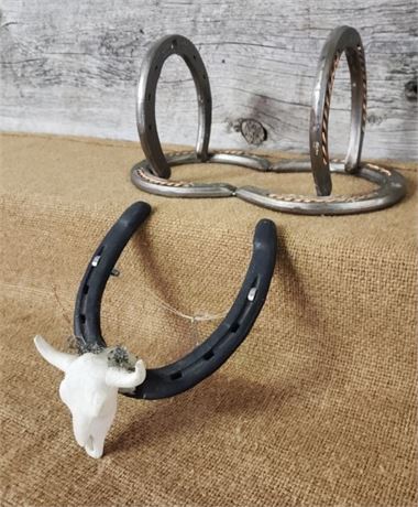 Horseshoe Wall Hanger & Mantel Piece