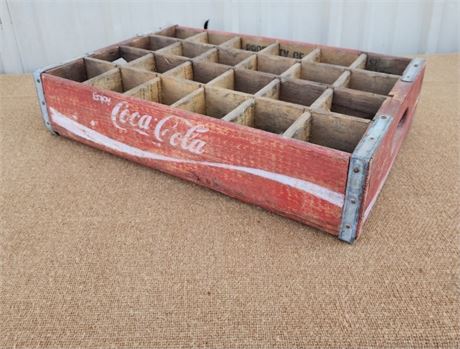 Antique Wood Coca-Cola Crate