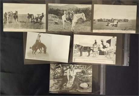 Chas E. Morris Antique Photo Postcards #4 (one photo)