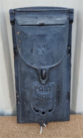 Antique Cast Iron Post Box