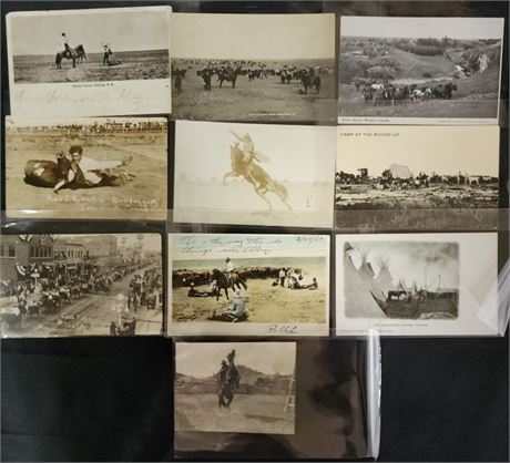 Antique Photo Postcards #6- Assorted Photographers