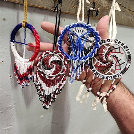 5 Handmade Native American Dream Catchers