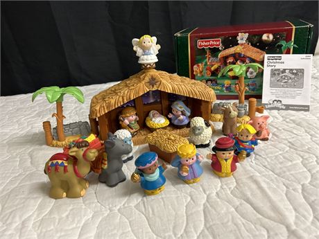 Fisher-Price Christmas Story nativity scene