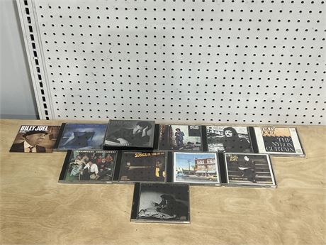 Set of 11 Billy Joel CDs