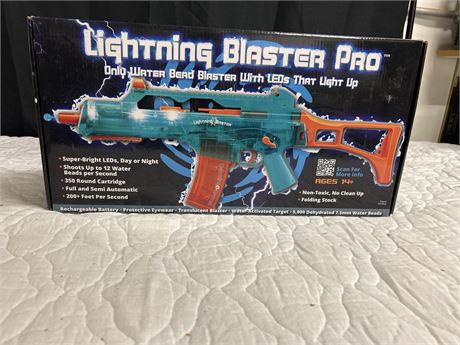 Lightning Blast Pro Water Bead Blaster With LED Lights