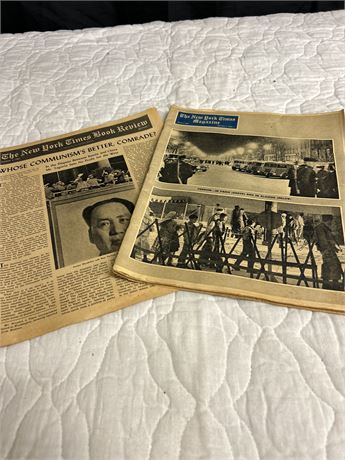 Two vintage The New York Times Magazine articles