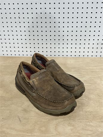 Men’s Size 12 Twisted X Slip On Bomber Moccasins