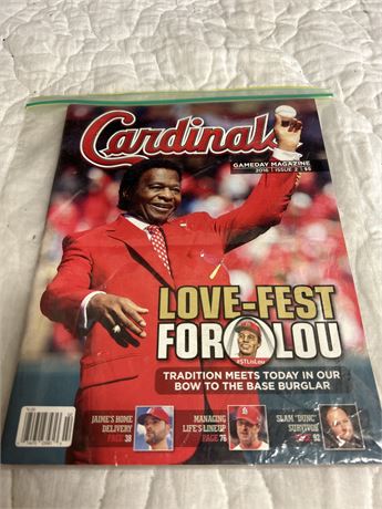 Cardinals game day magazine, 2016 issue number two