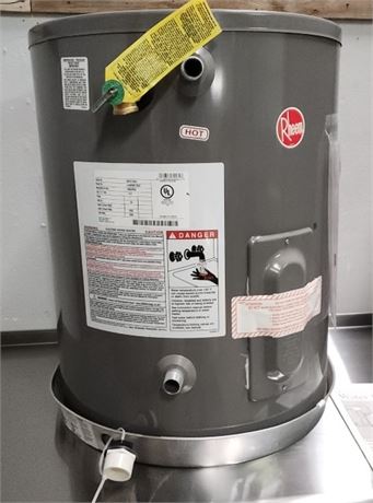 NEW Rheem Electric 20 Gallon Water Heater