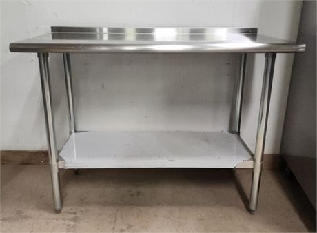 NEW Stainless Food Safe Prop Table - 48x24x35