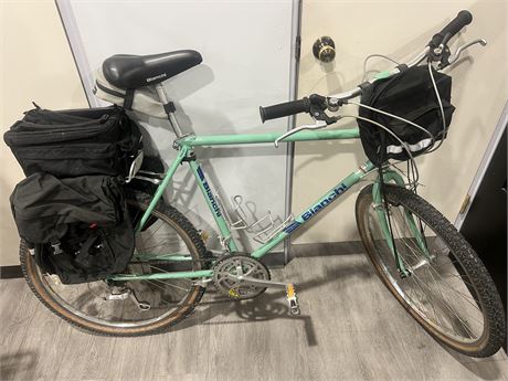 Bianchi Grizzly Mountain Bike with Attached Bag