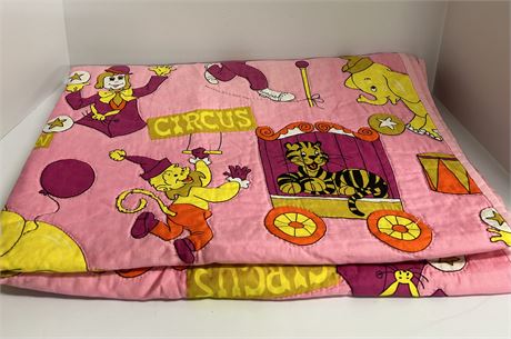 Vintage Kids CIRCUS Quilt.