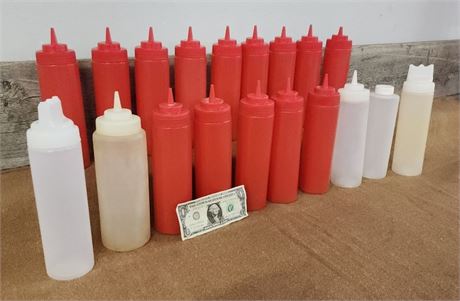 Liquid Squirt Bottles - 19pcs