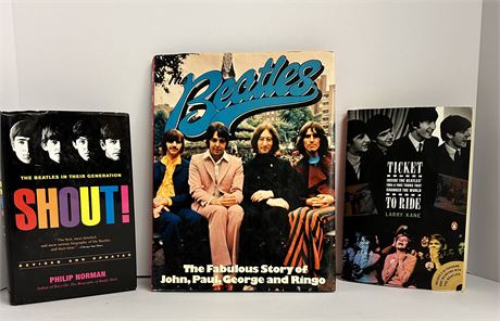 Three Books About The History Of The BEATLES