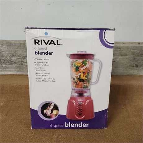 New Rival 6 Speed Blender