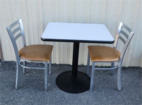 Small Dining Table w/ 2 Chairs - #2