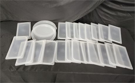 Plastic Food Tub Lids - Assorted