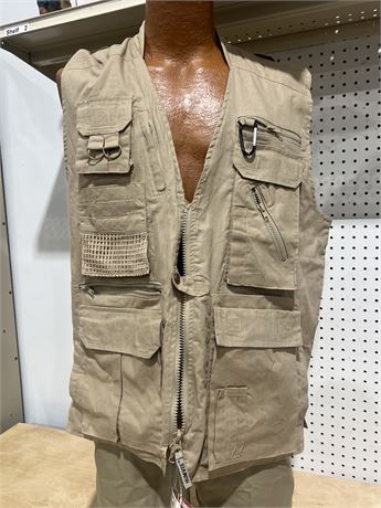 Men’s Size L Humvee Safari Photo Vest