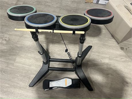 Rockband Harmonic Drum Set with Pedal