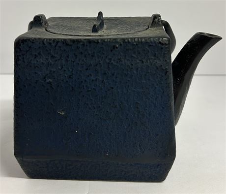 Cast iron tea kettle with strainer for tea