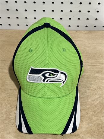 Seattle Seahawks Sideline Flex Fit Hat On Field (M/L)