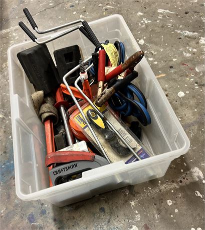 Here is another tub full of a Variety of tools