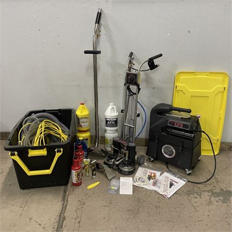 Rotovac CFX Carpet and Floor Cleaner/Shampoo Machine - Retails for over $5000