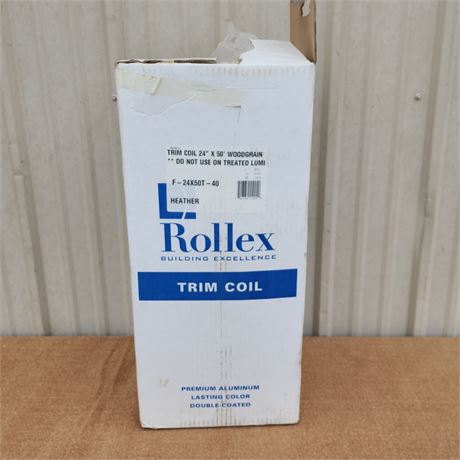 1 - Rollex Trim Coil (24" x 50') Woodgrain Heather