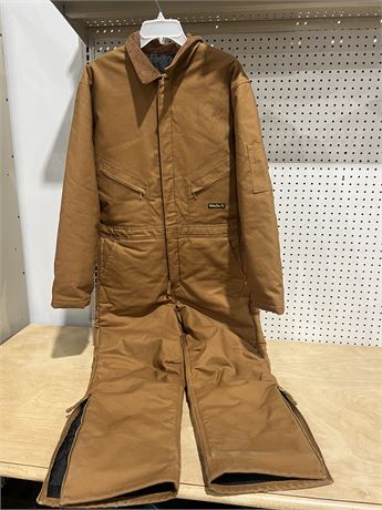 Size MR Walls Brown Insulated Work Coveralls