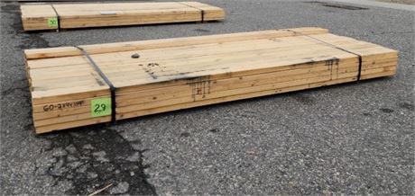 2x4x104 Lumber - 60pc. (Bunk #29)