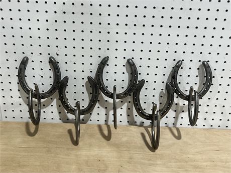 Horseshoe Coat Rack