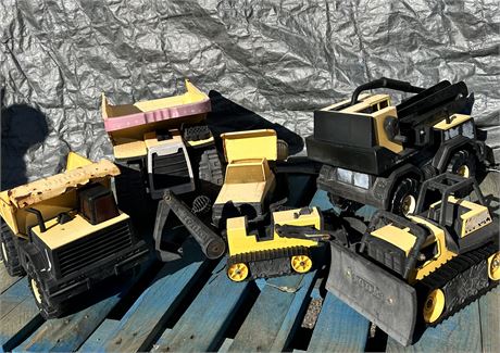 Vintage Tonka truck toys