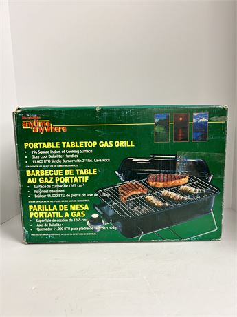 Marsh Allen anytime anywhere portable gas grill