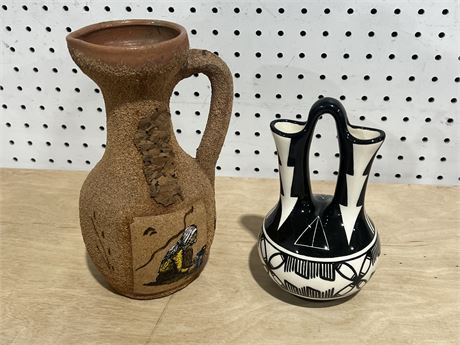 Vintage Native American Pitchers