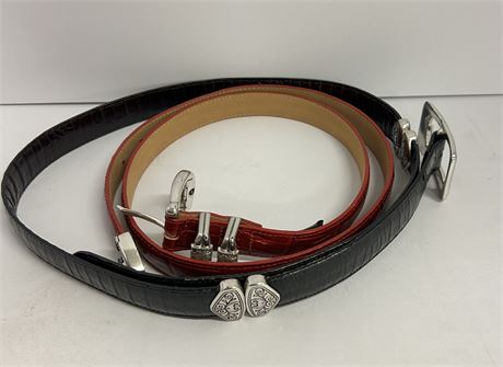 Two really nice belts