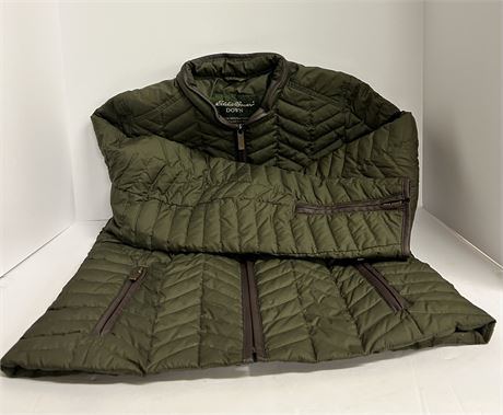 Eddie Bauer Goose down jacket size medium